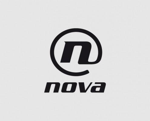 logo nova tv schwarzweiss