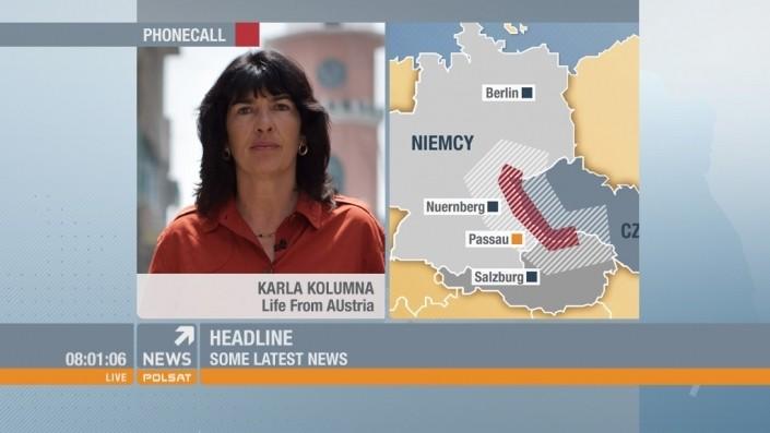 polsat news content phonecall double polsat news content phonecall double