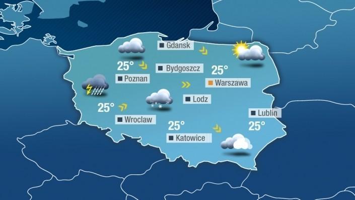 polsat news weather map poland night polsat news weather map poland night