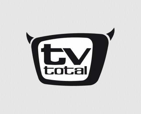 tv total logo schwarzweiss